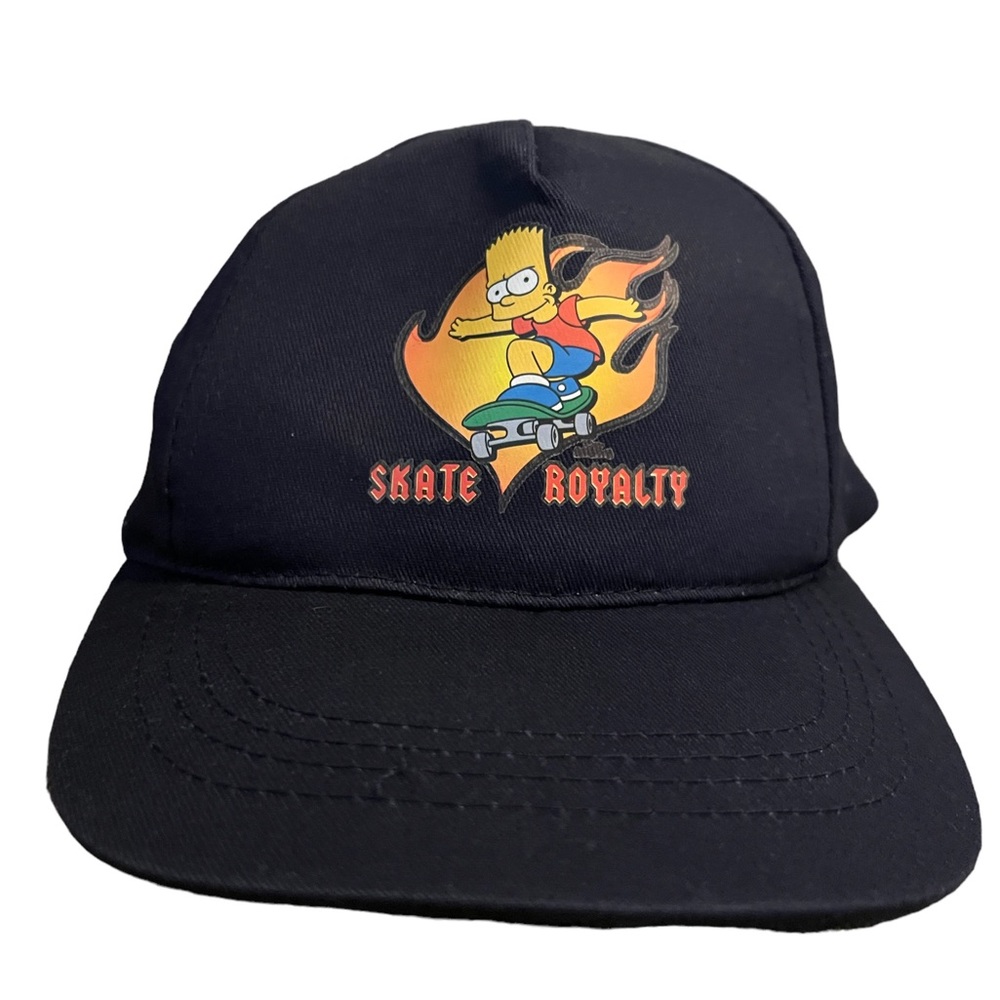 Bart Simpson 2010 Simpsons Skateboard Royalty Youth Cap Hat